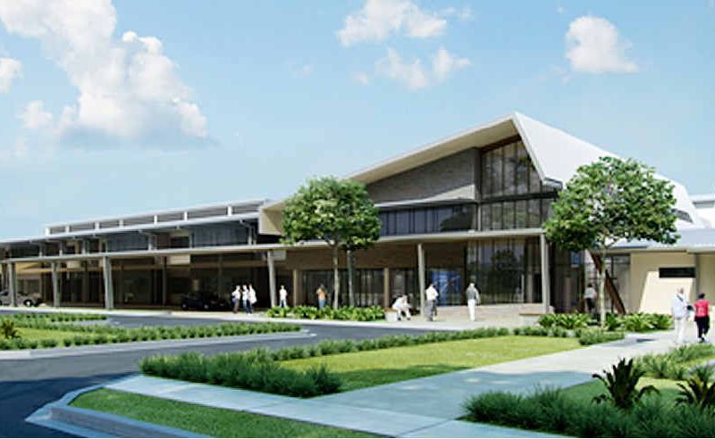 The latest artist’s impression of the Hervey Bay St Stephen’s Private Hospital. The latest artist’s impression of the Hervey Bay St Stephen’s Private Hospital.